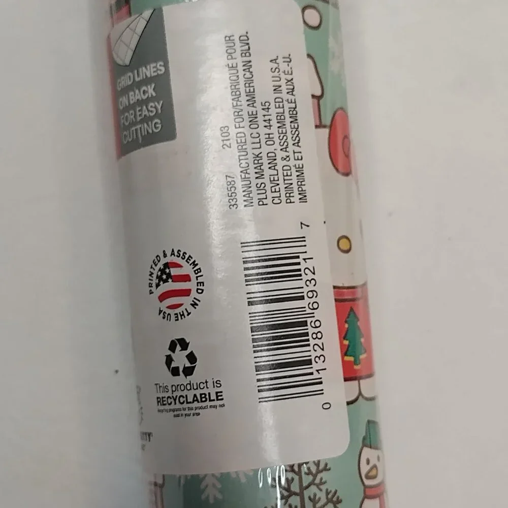Hello Kitty by Sanrio Christmas Wrapping Paper 3ft x 2yds (20 sf) New in Package